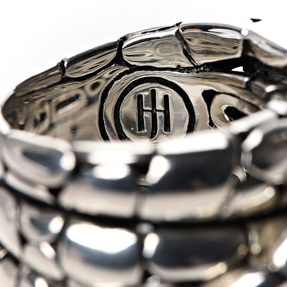 John Hardy Sterling Silver Kali Twist Ring 55 7.25 5 of 5