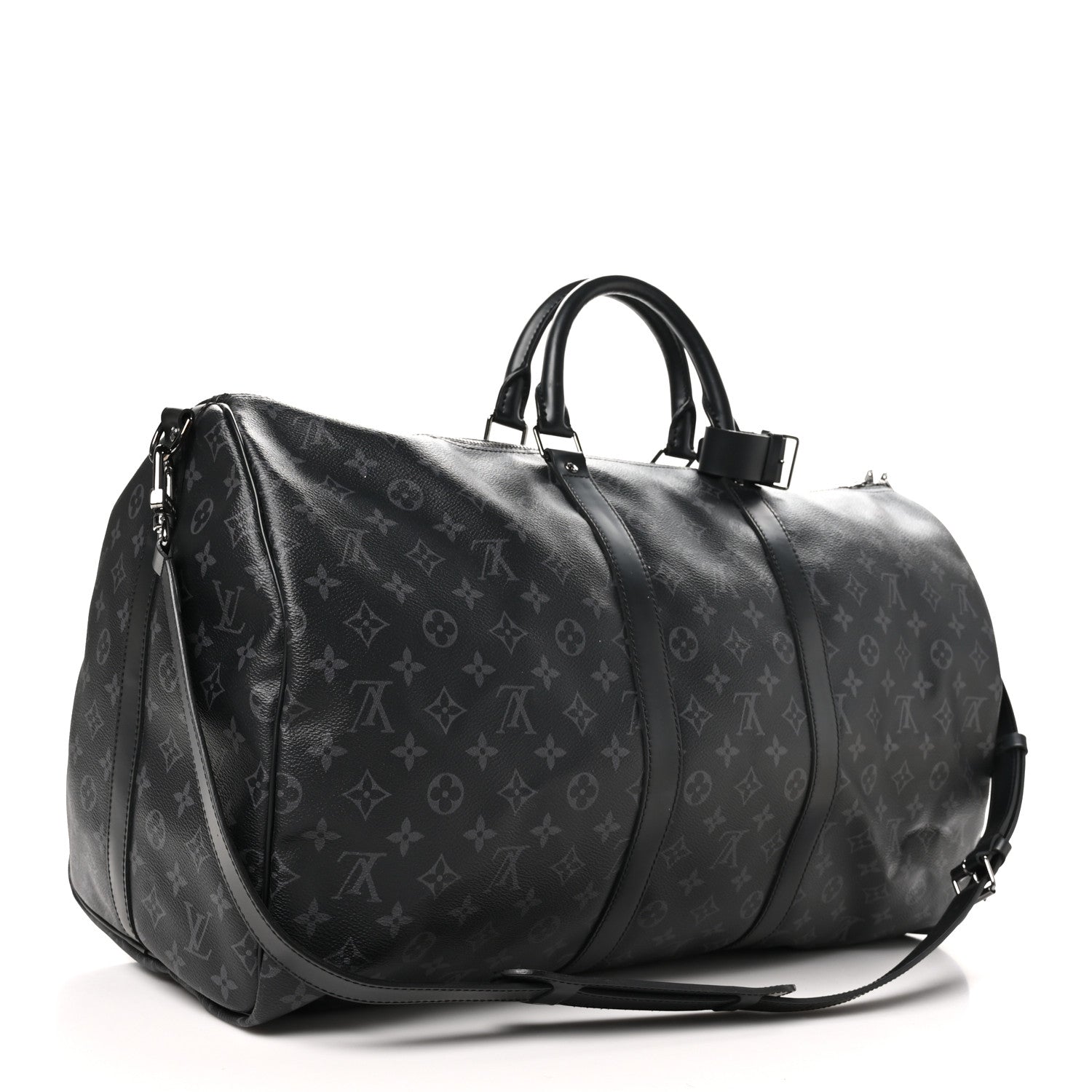Louis Vuitton Monogram Eclipse Keepall Bandouliere 55 2 of 11