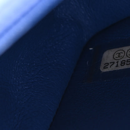 Chanel Lambskin Quilted Mini Rectangular Flap Royal Blue 6 of 8