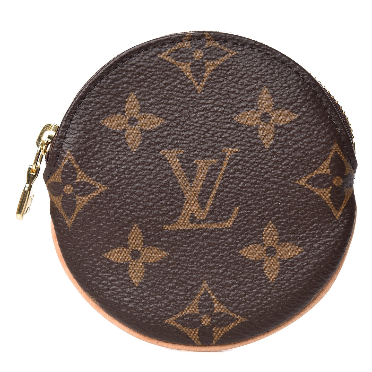 Monogram Round Coin Purse