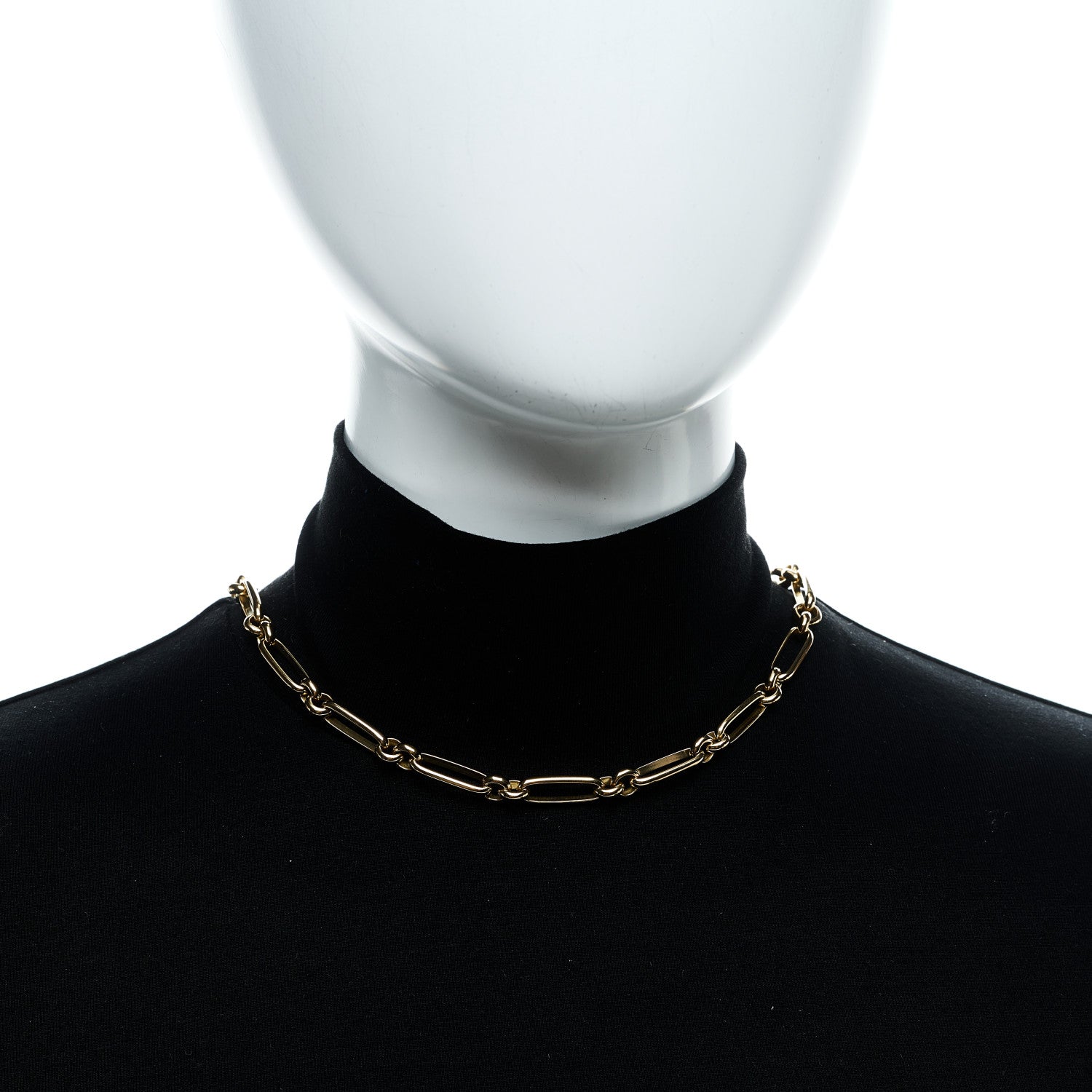 Roberto Coin 18K Yellow Mixed Link Chain Necklace 2 of 5