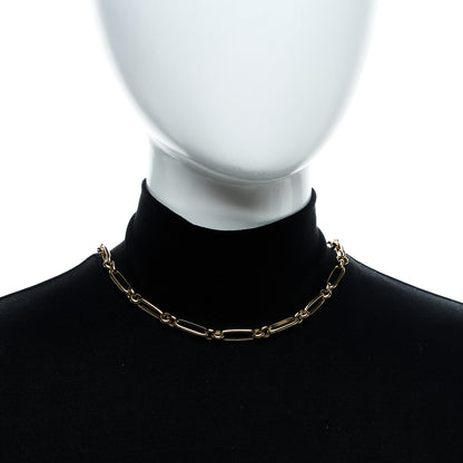 Roberto Coin 18K Yellow Mixed Link Chain Necklace 2 of 5