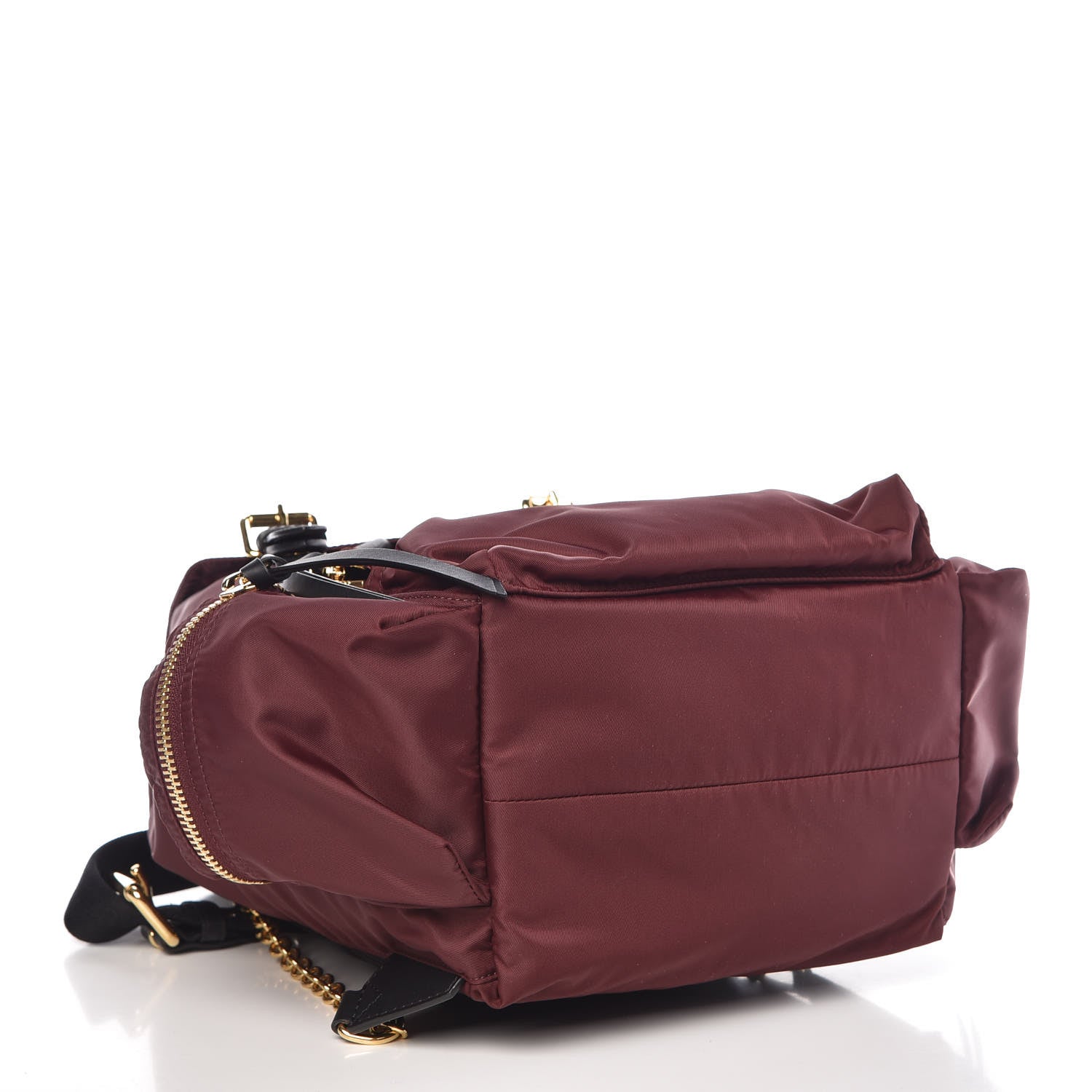 Burberry Nylon Medium Rucksack Backpack Burgundy Red 4 of 16