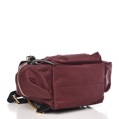 Burberry Nylon Medium Rucksack Backpack Burgundy Red 4 of 16