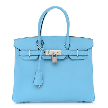 Hermes Epsom Birkin 30 Celeste 1 of 11