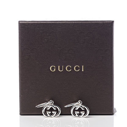 Gucci Sterling Silver Britt Drop Earrings 5 of 5