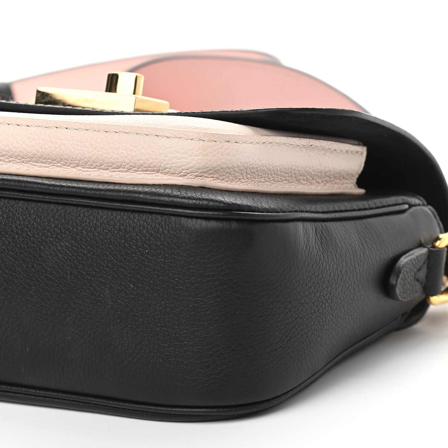 Louis Vuitton Grained Calfskin Lockme Tender Black 8 of 8