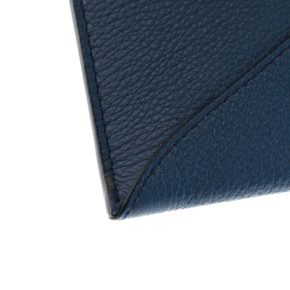 Prada Vitello Grain Envelope Wallet Cobalto 8 of 15