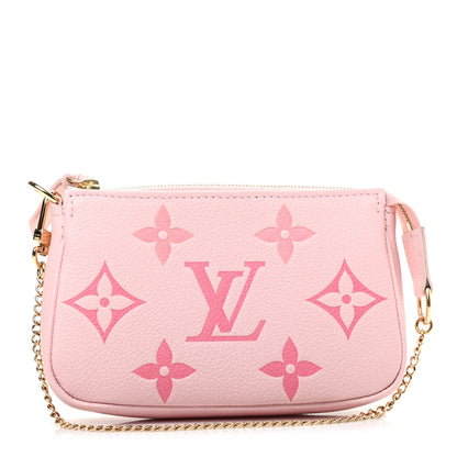 Louis Vuitton Empreinte Monogram Giant By The Pool Mini Pochette Accessories Bouton De Rose 1 of 6