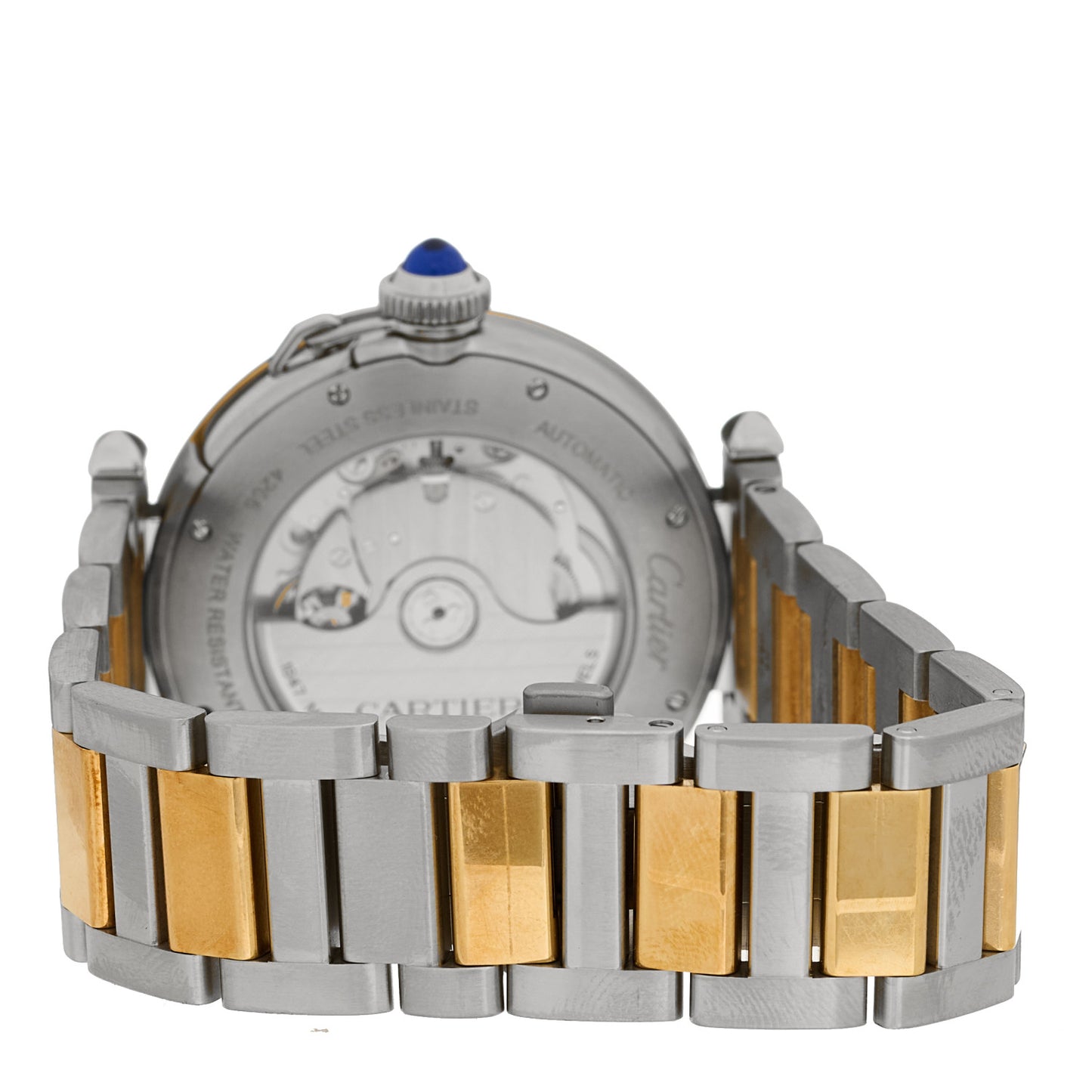 Stainless Steel 18K Yellow Gold 41mm Pasha C Automatic Watch