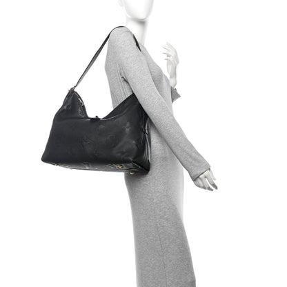 Louis Vuitton Empreinte Monogram Giant CarryAll MM Black 3 of 11