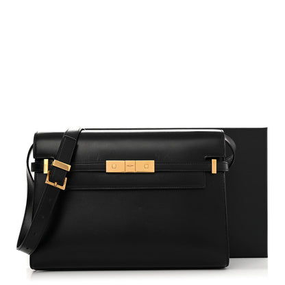 Saint Laurent Smooth Calfskin Manhattan Shoulder Bag Black 14 of 14