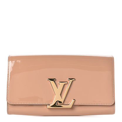 Louis Vuitton Patent Louise Clutch Nude 1 of 8