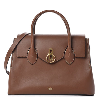 Mulberry Silky Calfskin Large Seaton Tan 1 of 12