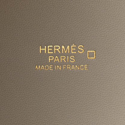 Hermes Matte Alligator Picotin Lock 18 Beton 6 of 14