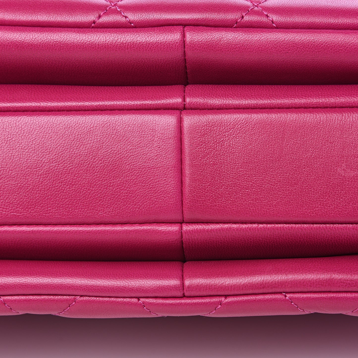 Lambskin Quilted Small Trendy CC Dual Handle Bag Dark Pink