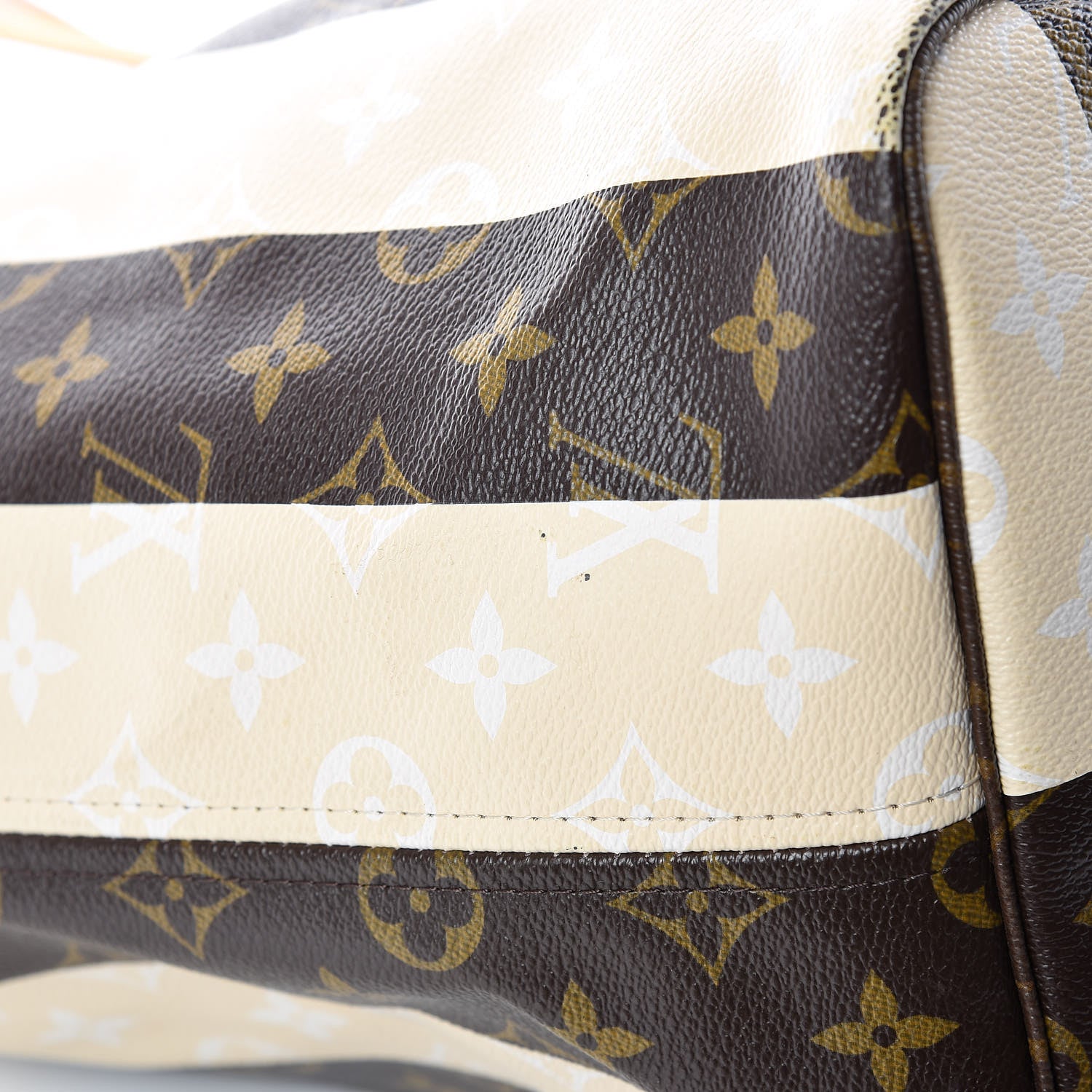 Louis Vuitton Monogram Rayures Neverfull GM 24 of 29