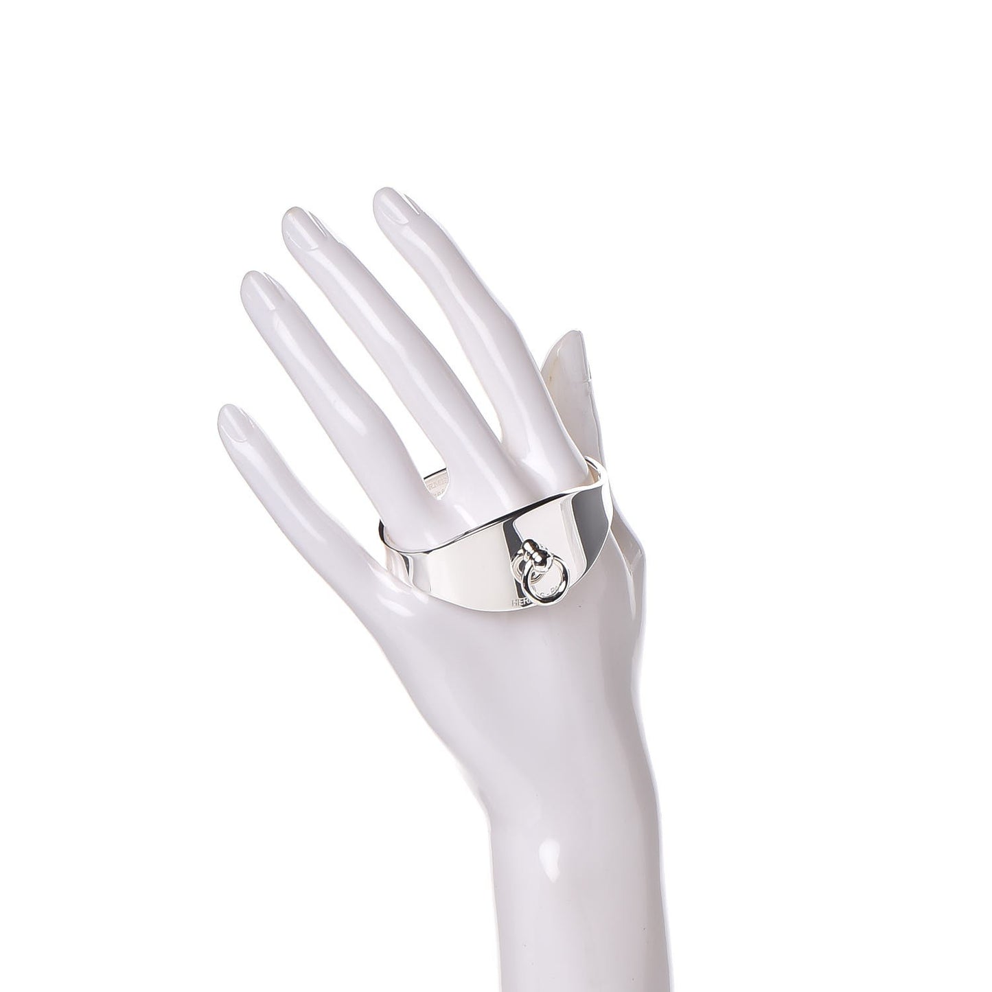 Sterling Silver Collier De Chien Rock Bracelet XS