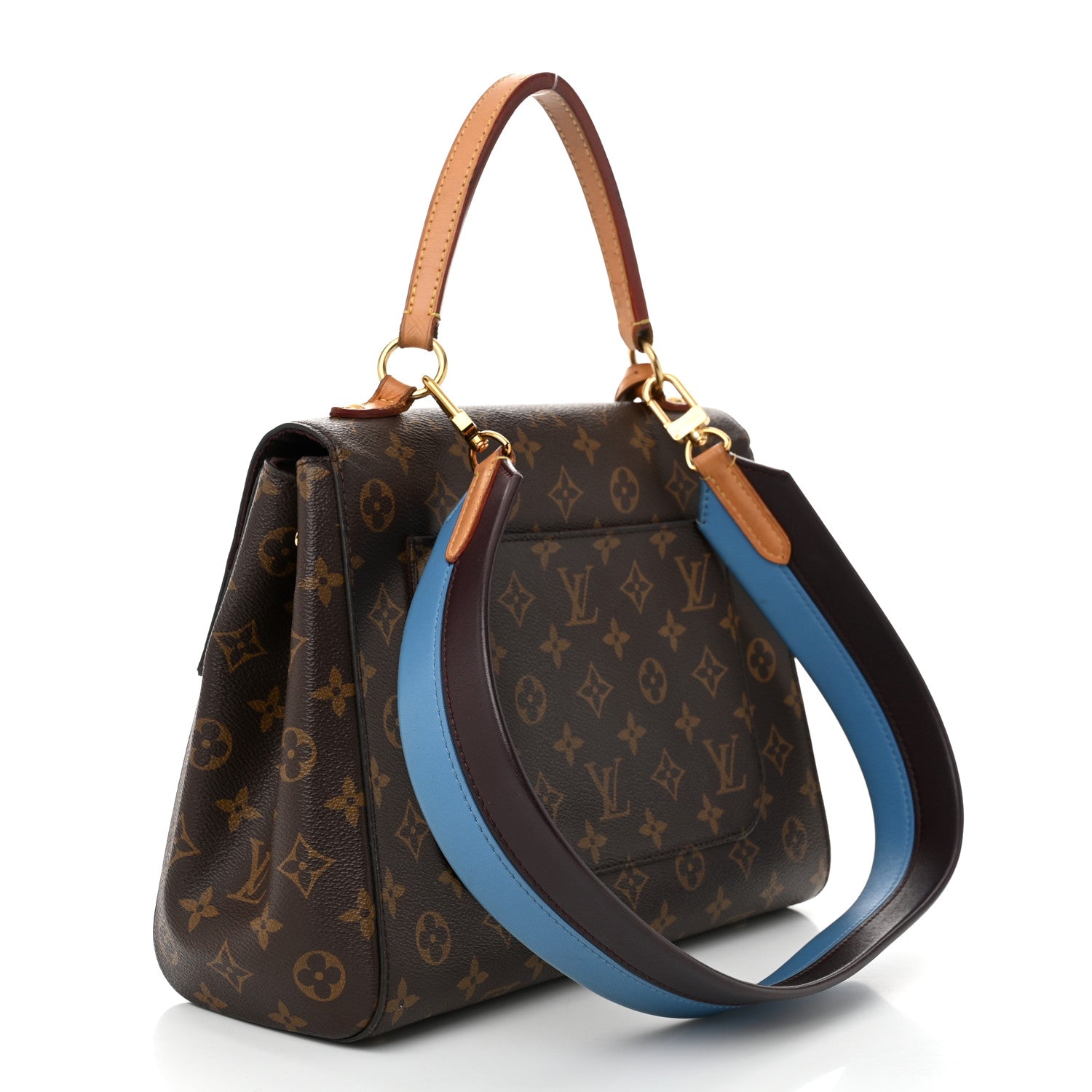 Louis Vuitton Monogram Cluny MM Blue Glacial 3 of 10
