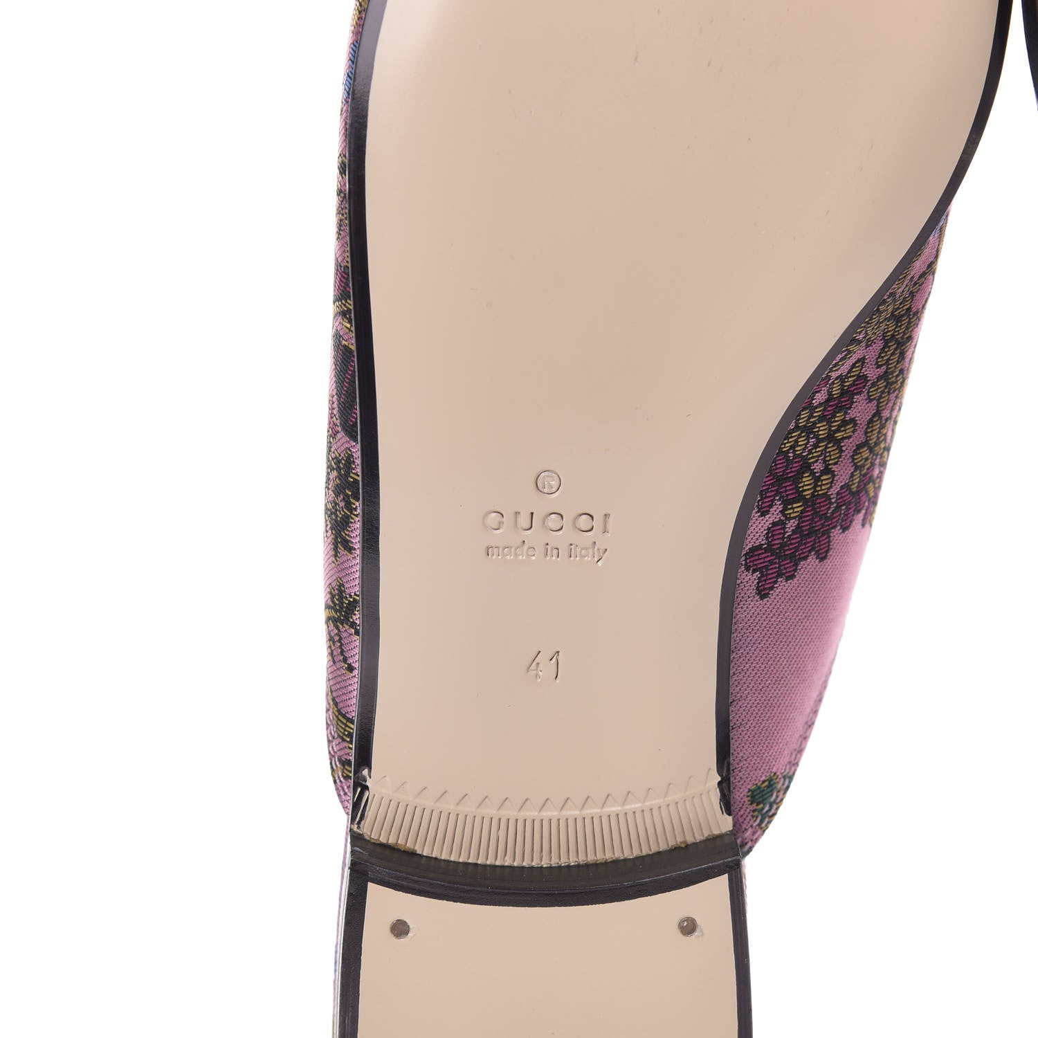 Gucci X DISNEY Jacquard Japanese Donald Duck Womens Princetown Slippers 41 Pink Black 6 of 9