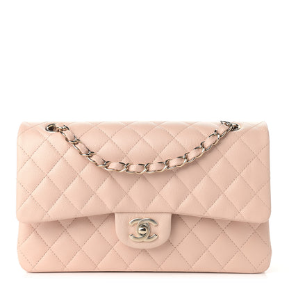 Chanel Caviar Quilted Medium Double Flap Light Beige 1 of 9