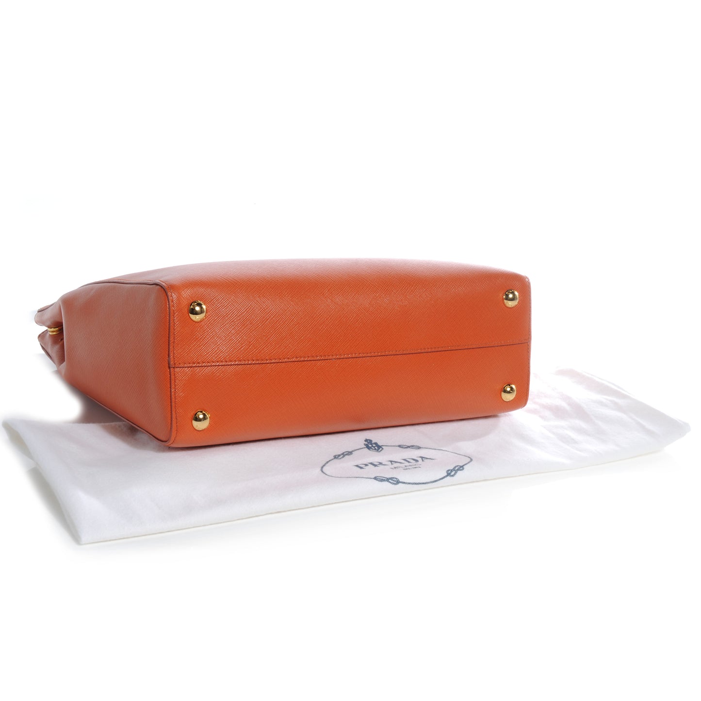Saffiano Lux Parabole Tote Papaya