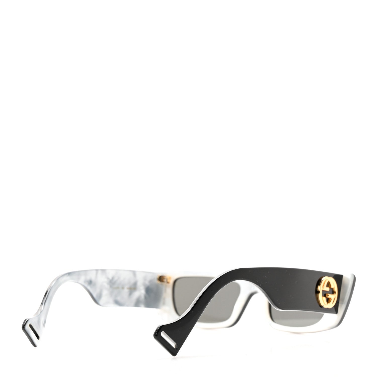 Gucci Acetate Rectangular Sunglasses GG0516S Black 4 of 8