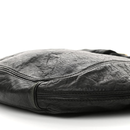 Givenchy Tumbled Sheepskin Hobo Black 10 of 13