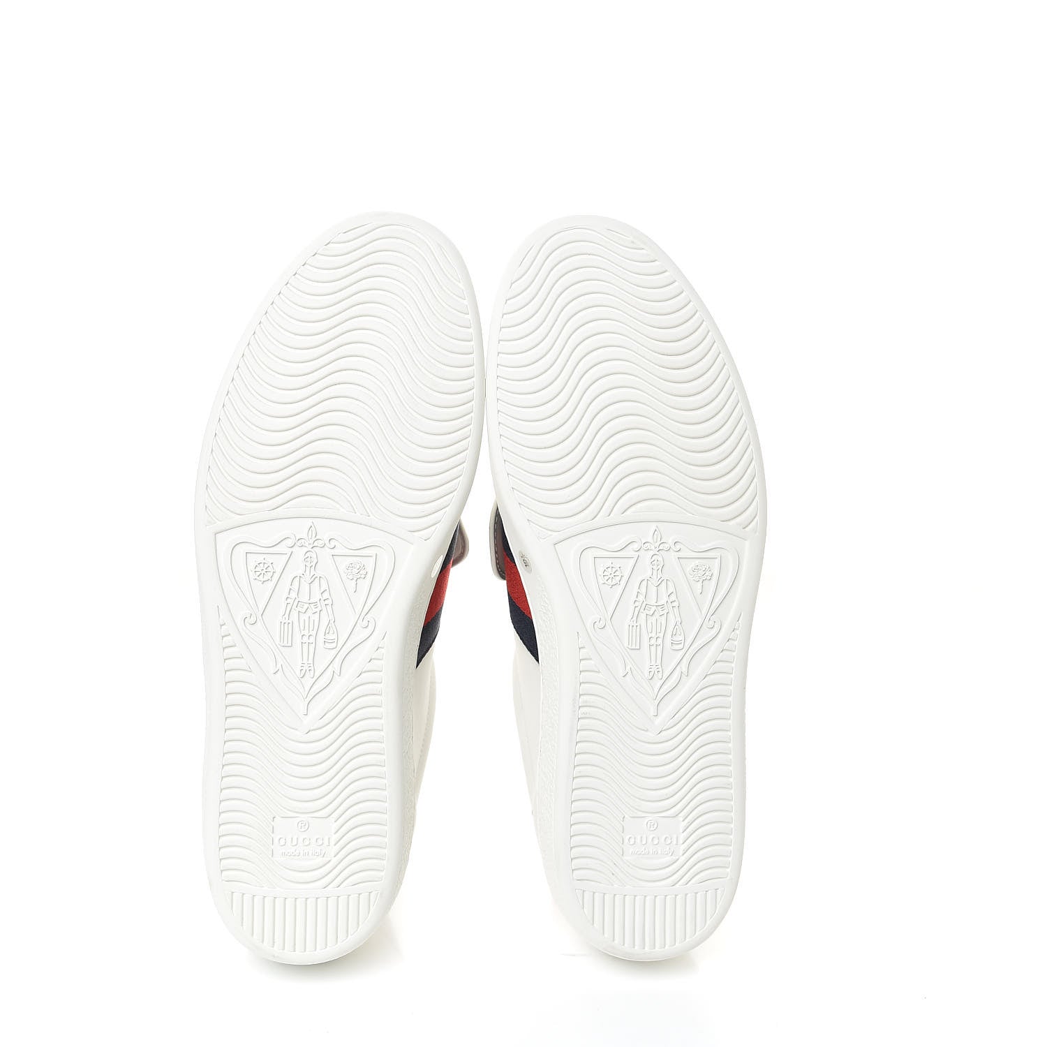 Gucci Calfskin Ayers Web Blind for Love Embroidered Mens Ace Sneakers 10.5 White 5 of 11