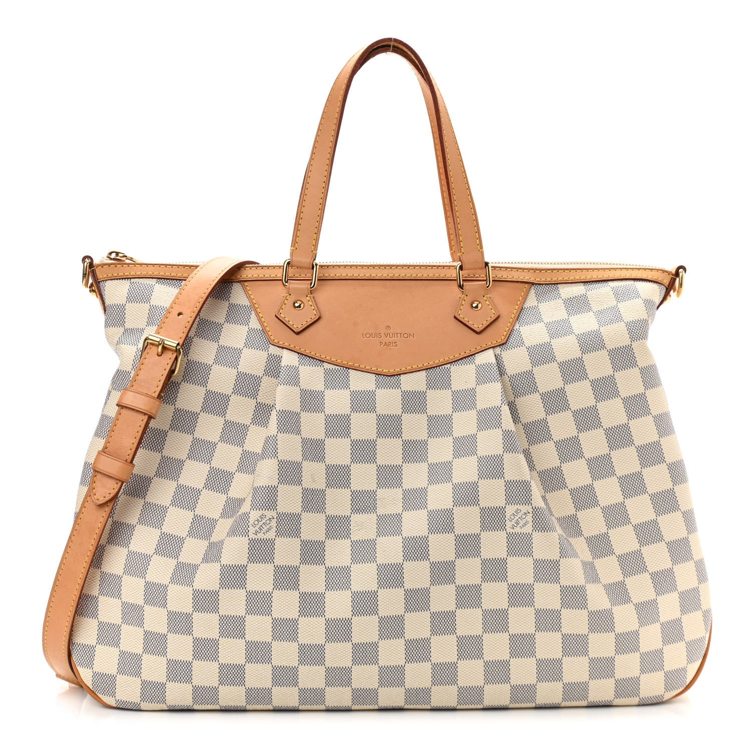 Louis Vuitton Damier Azur Siracusa GM 1 of 11