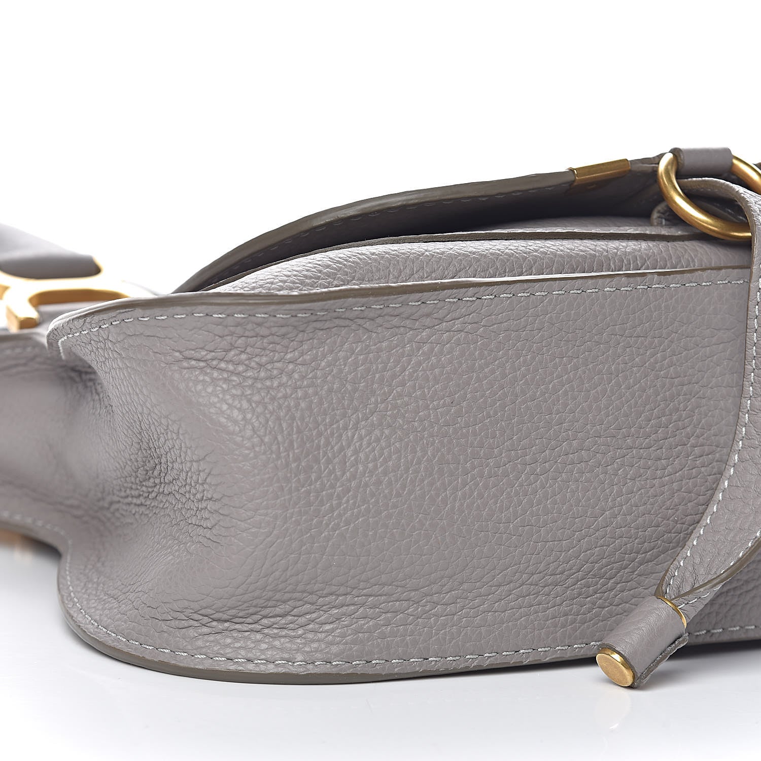 Chloe Calfskin Small Marcie Satchel Cashmere Grey 9 of 12