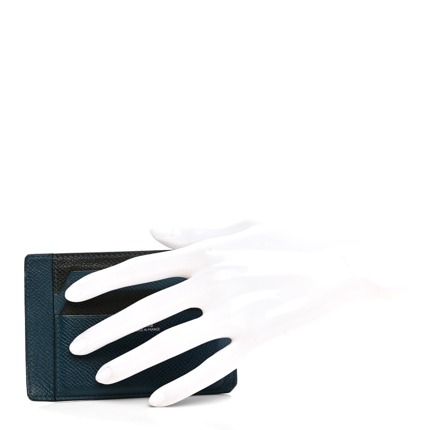 Hermes Epsom City 8CC Card Holder Vert Cypress Black 2 of 12