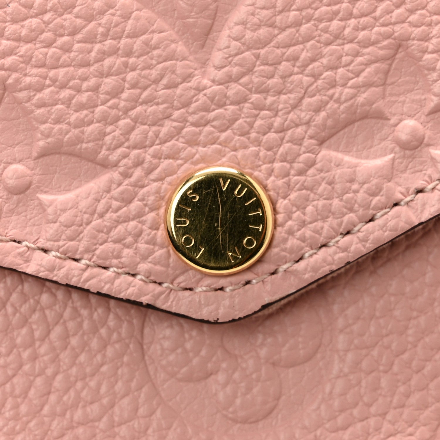 Louis Vuitton Empreinte Pochette Felicie Chain Wallet Rose Poudre 8 of 9