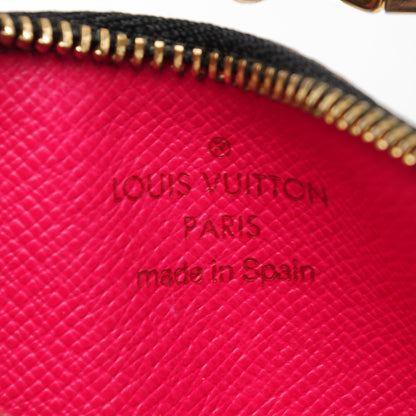 Louis Vuitton Monogram Multicolor Key Pouch Black Grenade 6 of 8