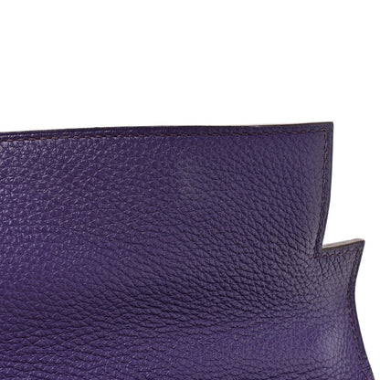 Hermes Togo Kelly Retourne 35 Iris 12 of 17