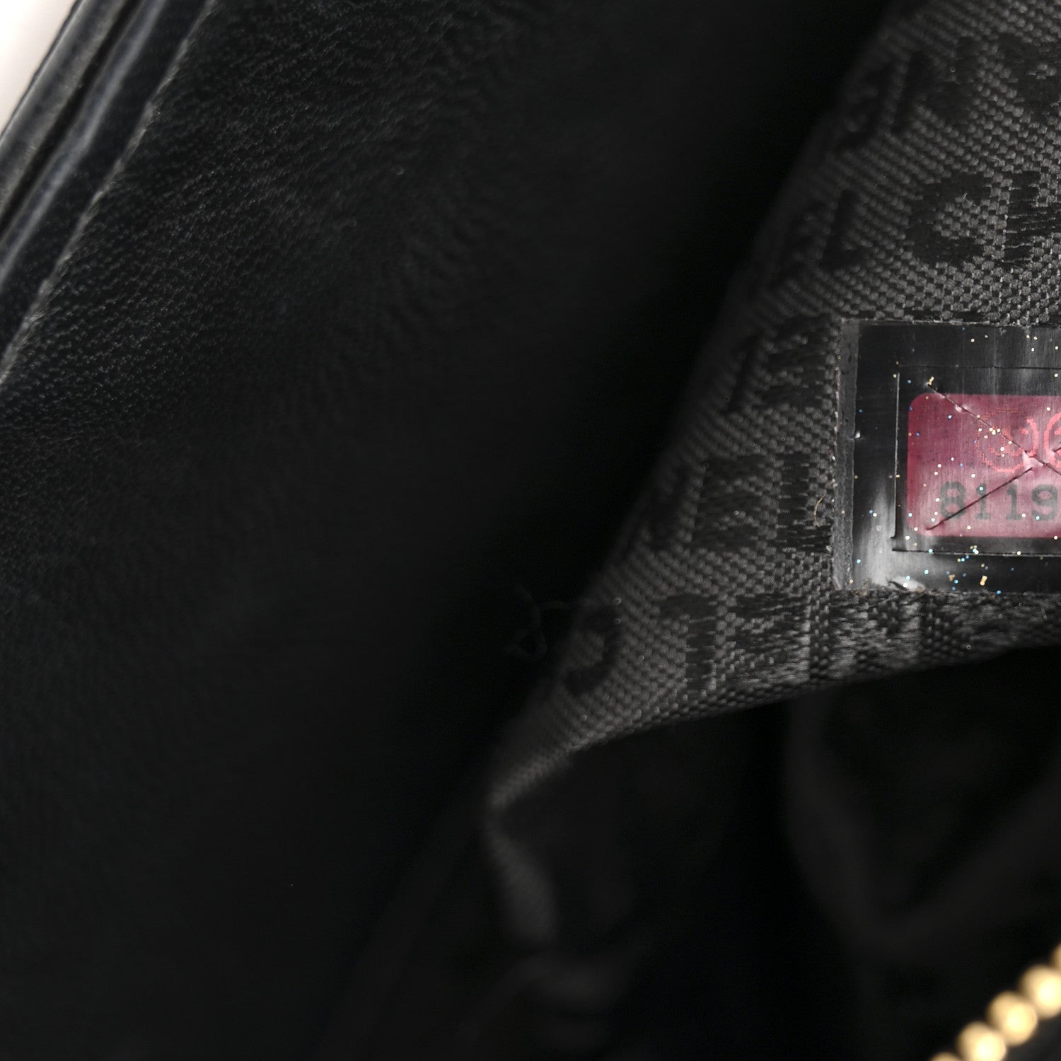 Chanel Needlepoint Precious Symbols Shoulder Bag Black 8 of 15