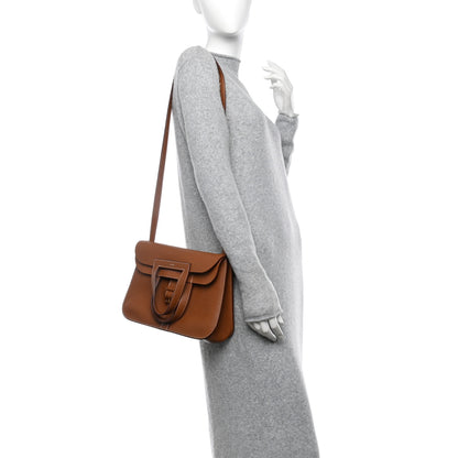 Hermes Taurillon Clemence Halzan 31 Gold 2 of 11