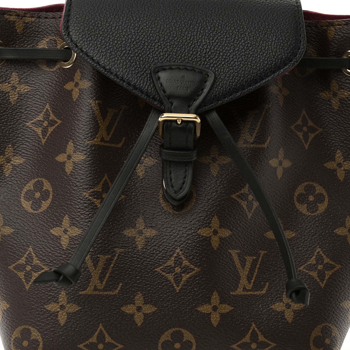 Monogram BB Montsouris NM Backpack Black