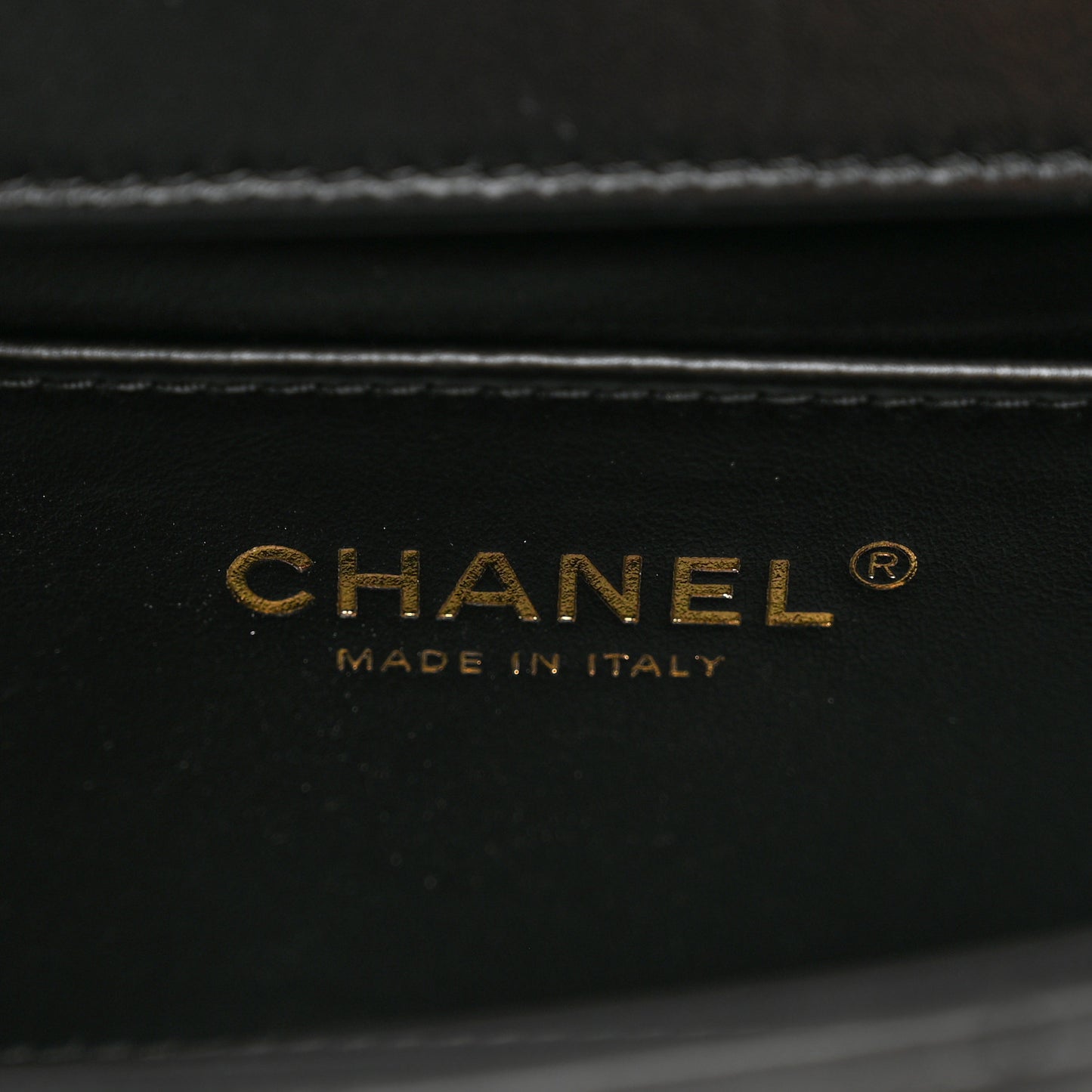 Calfskin Quilted Mini Perfect Fit Flap Black