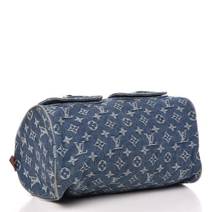Louis Vuitton Monogram Denim Neo Speedy Blue 4 of 12