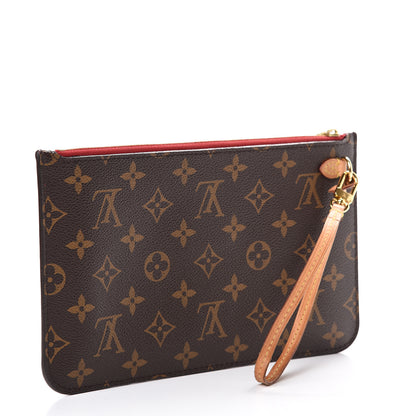 Louis Vuitton Monogram Neverfull MM GM Pochette Cherry 2 of 10