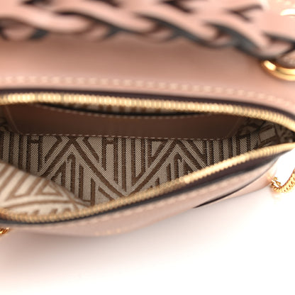 Chloe Calfskin Mini Daria Chain Bag Cement Brown 5 of 10