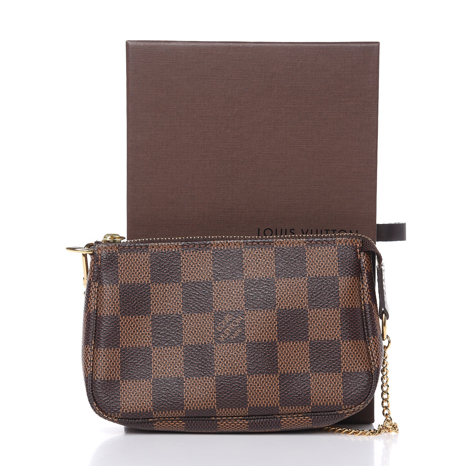 Louis Vuitton Damier Ebene Mini Pochette Accessories 8 of 8