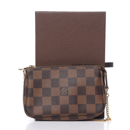 Louis Vuitton Damier Ebene Mini Pochette Accessories 8 of 8