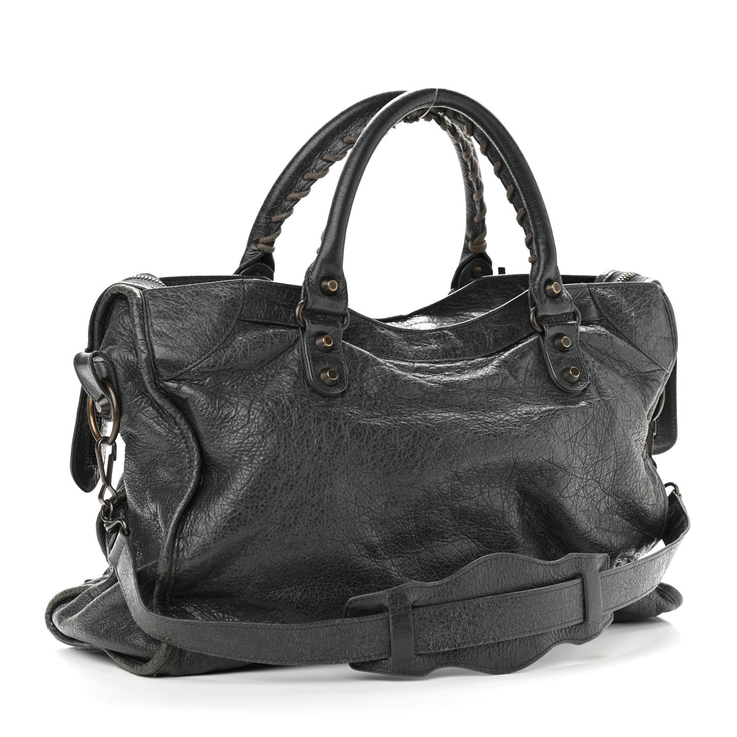Balenciaga Agneau Classic Hardware City Anthracite 3 of 15