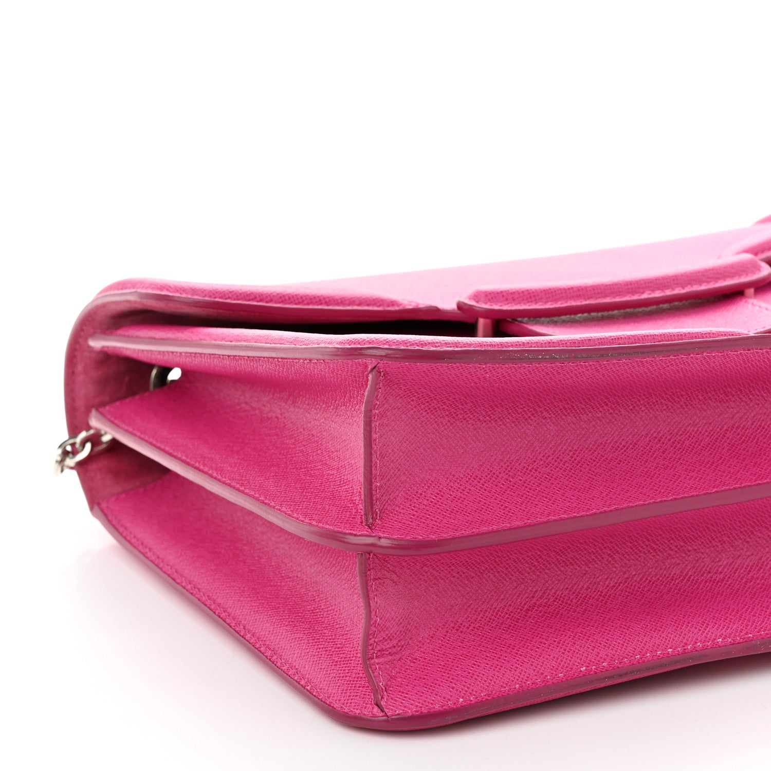 Alexander McQueen Calfskin Heroine Chain Satchel Pink 9 of 12
