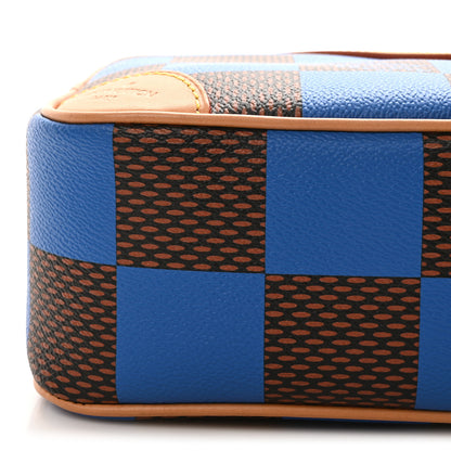 Louis Vuitton Damier Pop Chess Messenger Blue 9 of 10