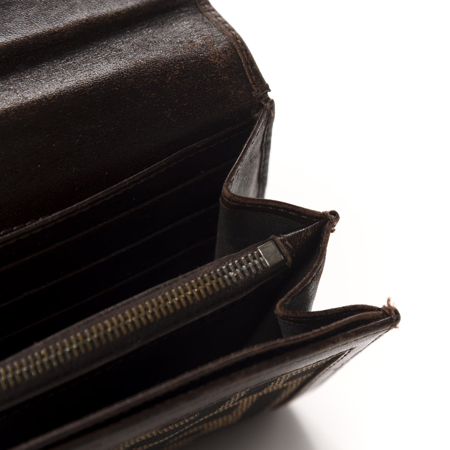Fendi Zucca Continental Wallet Brown 11 of 13