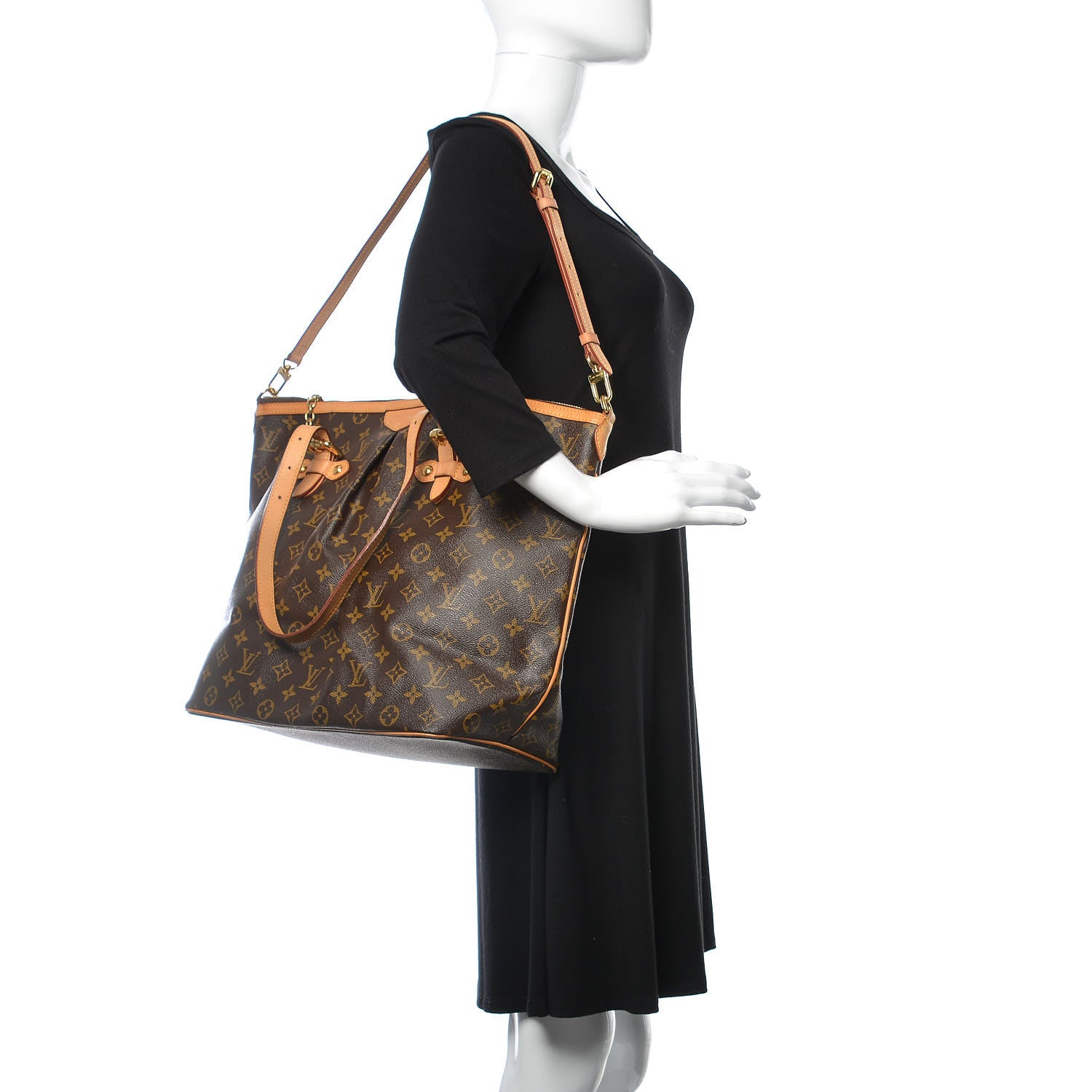 Louis Vuitton Monogram Palermo GM 2 of 16