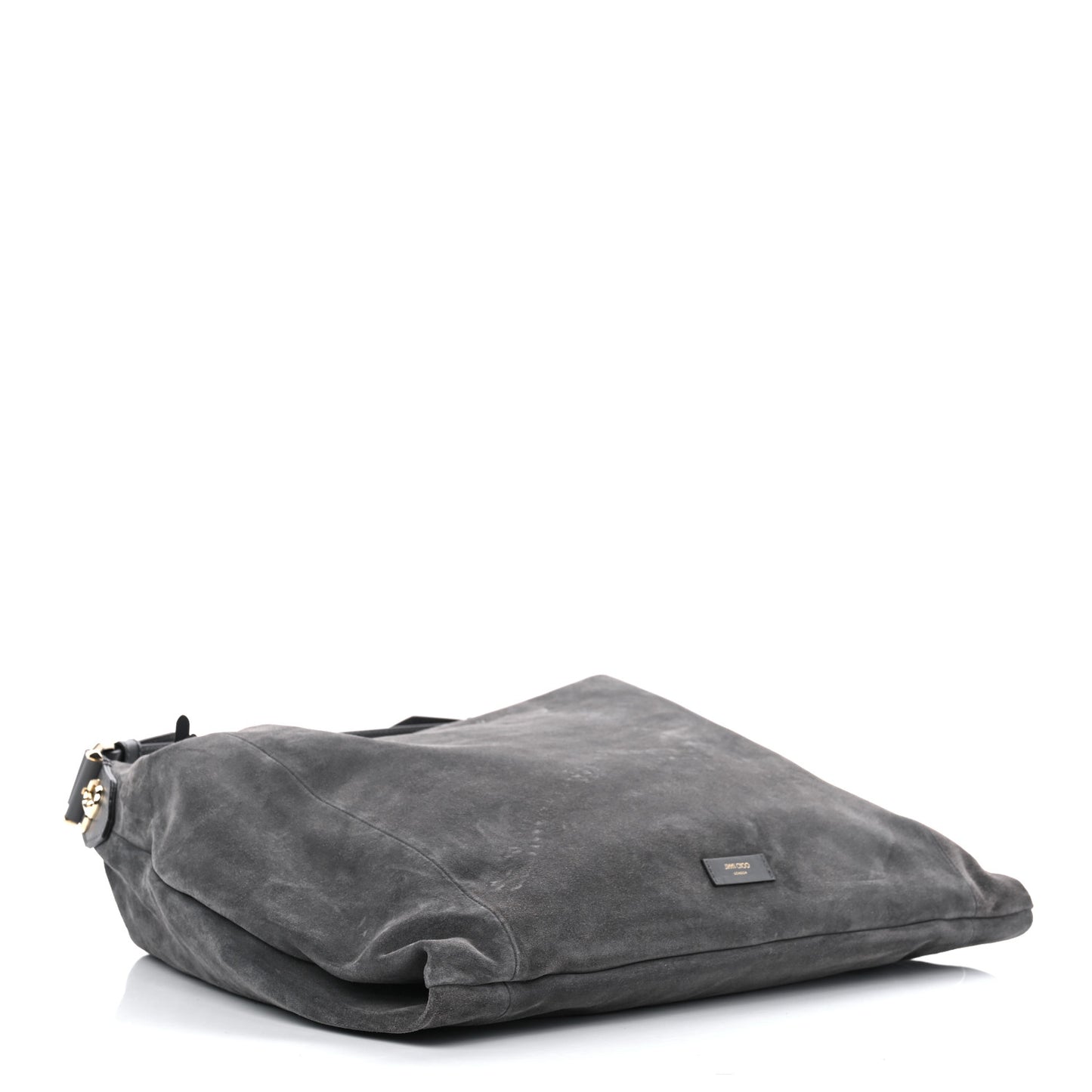 Calfskin Ana Hobo Shopping Tote Storm